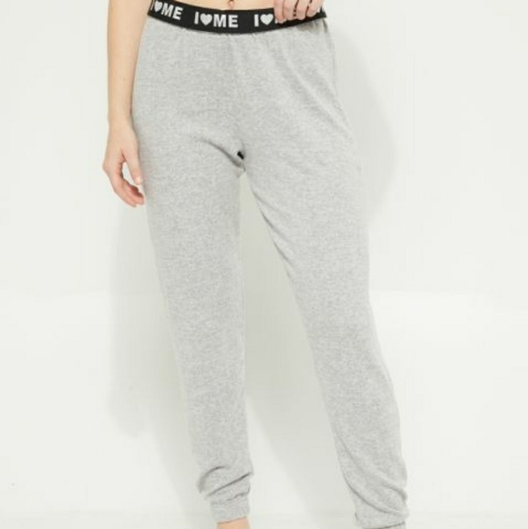 Rue21 Pants - Gray Hacci Knit Jogger, Large